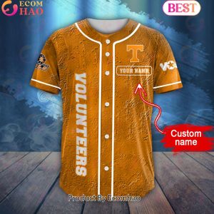 NCAA Tennessee Volunteers Special Michael Myers Design PERSONALIZED Baseball Jersey