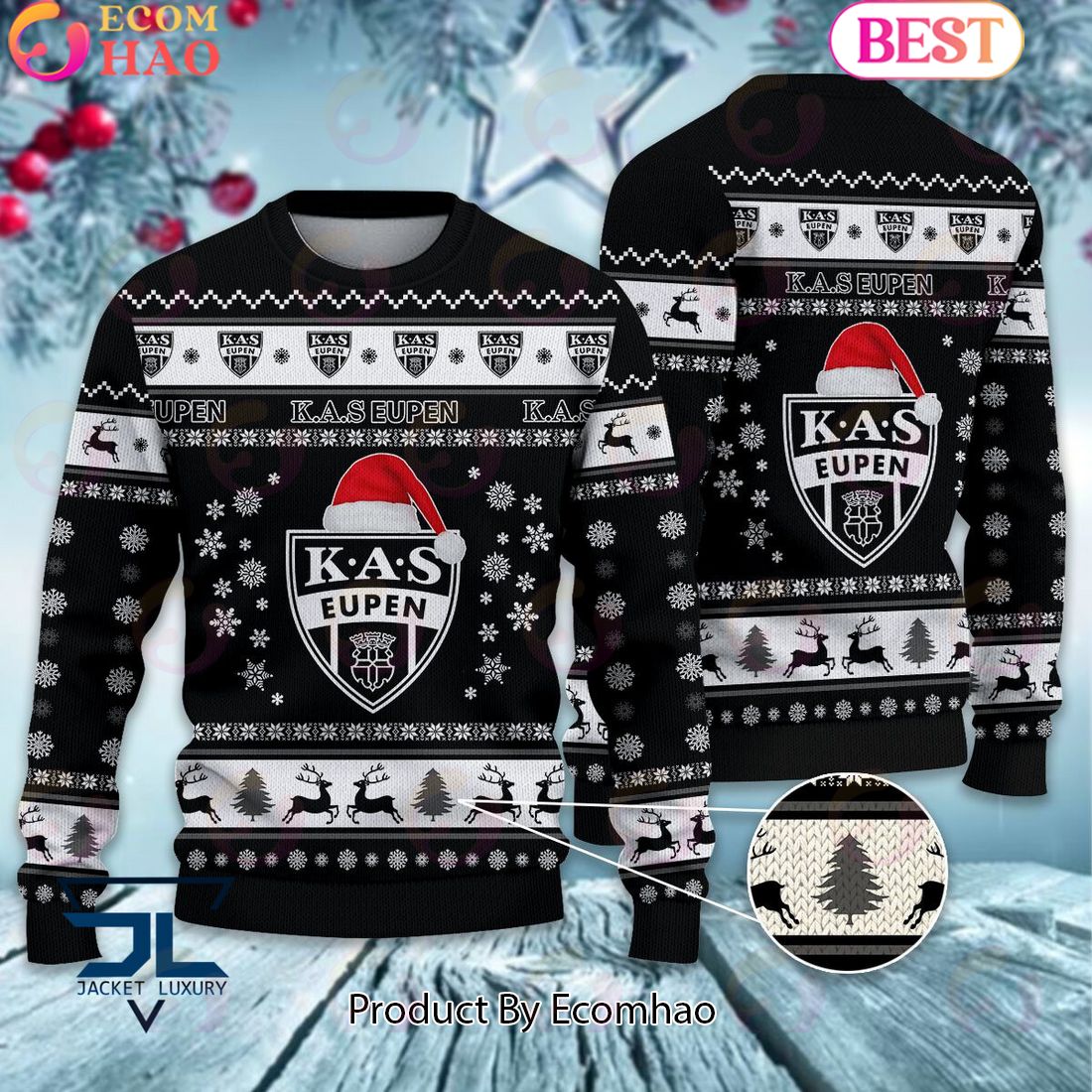 K.V. Kortrijk Ugly Sweater