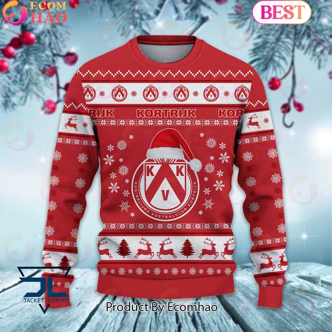 K.V. Kortrijk Ugly Sweater