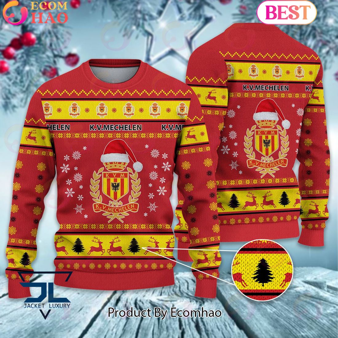 K.V. Mechelen Ugly Sweater