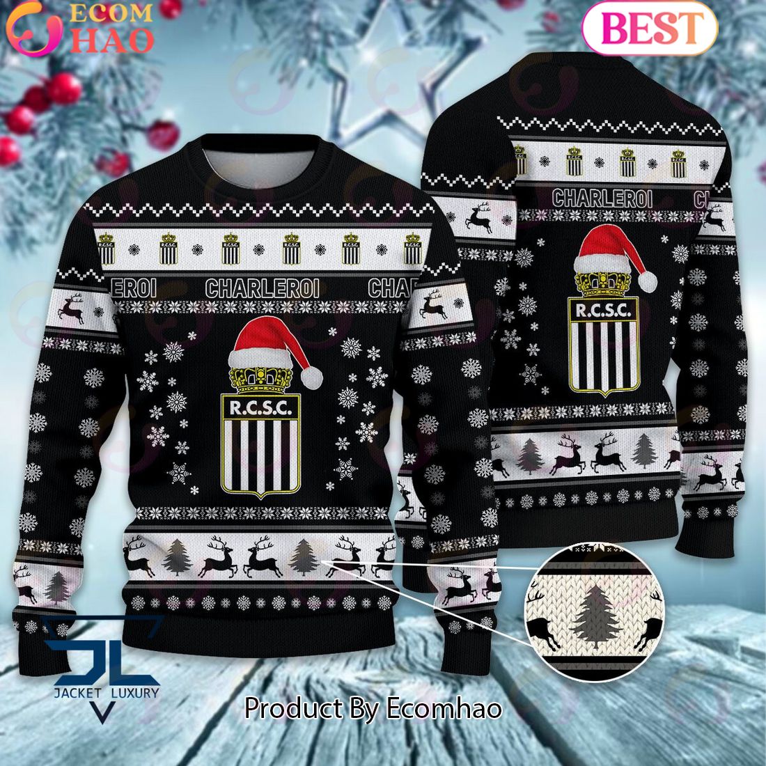 R. Charleroi S.C Ugly Sweater