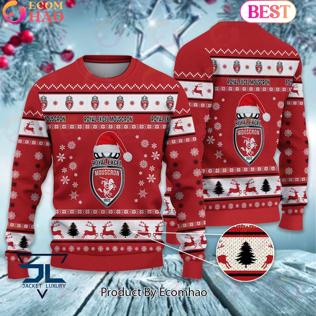 Royal Excel Mouscron Ugly Sweater