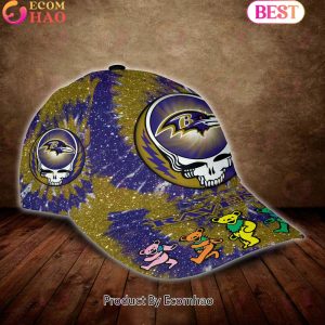 Baltimore Ravens 3D Cap NFL & Grateful Dead Dancing Bears
