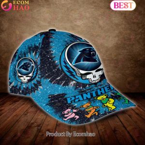 Carolina Panthers 3D Cap NFL & Grateful Dead Dancing Bears