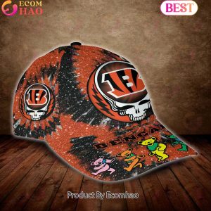 Cincinnati Bengals 3D Cap NFL & Grateful Dead Dancing Bears