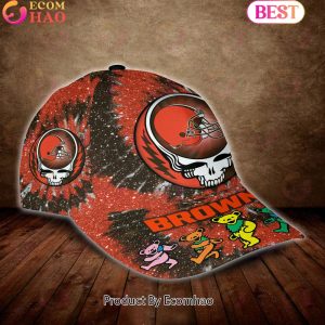 Cleveland Browns 3D Cap NFL & Grateful Dead Dancing Bears