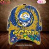 Los Angeles Chargers 3D Cap NFL & Grateful Dead Dancing Bears