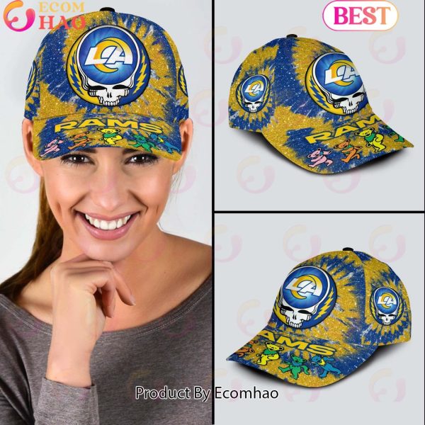 Los Angeles Rams 3D Cap NFL & Grateful Dead Dancing Bears