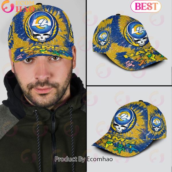 Los Angeles Rams 3D Cap NFL & Grateful Dead Dancing Bears