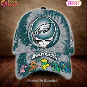 Philadelphia Eagles 3D Cap NFL & Grateful Dead Dancing Bears