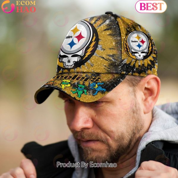 Pittsburgh Steelers 3D Cap NFL & Grateful Dead Dancing Bears