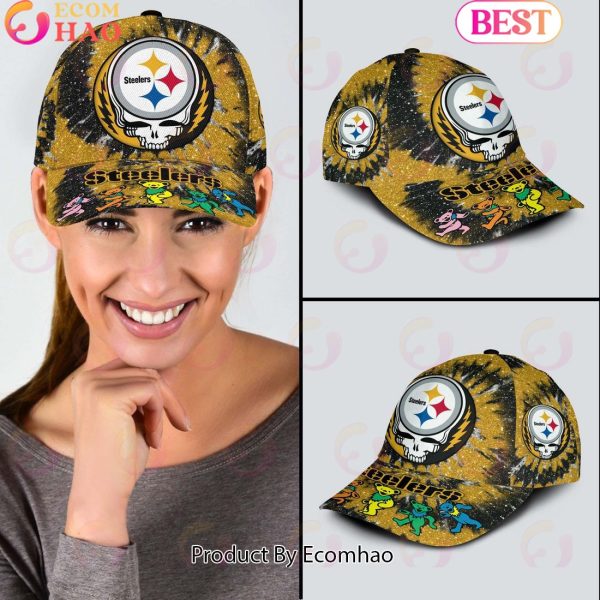 Pittsburgh Steelers 3D Cap NFL & Grateful Dead Dancing Bears