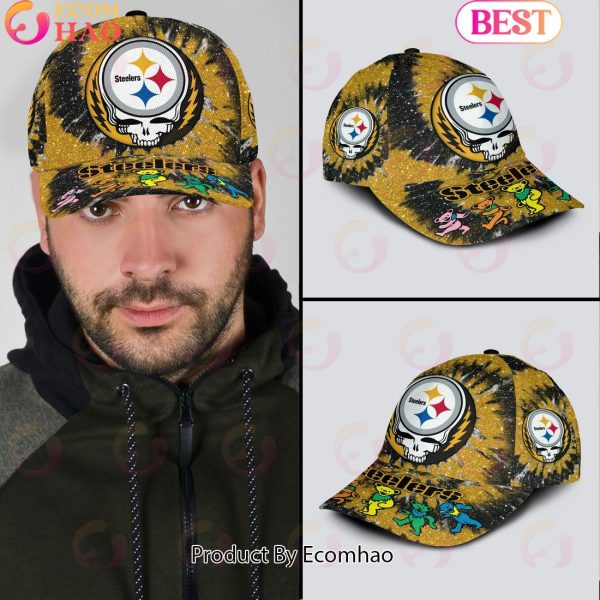 Pittsburgh Steelers 3D Cap NFL & Grateful Dead Dancing Bears