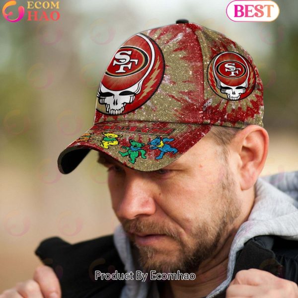 San Francisco 49ers 3D Cap NFL & Grateful Dead Dancing Bears