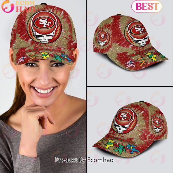 San Francisco 49ers 3D Cap NFL & Grateful Dead Dancing Bears