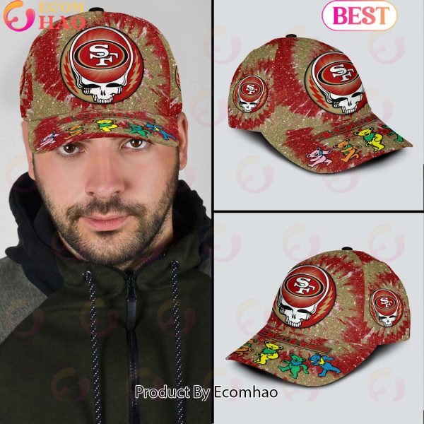 San Francisco 49ers 3D Cap NFL & Grateful Dead Dancing Bears