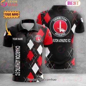 Custom Name Charlton Athletic F.C Polo Shirt