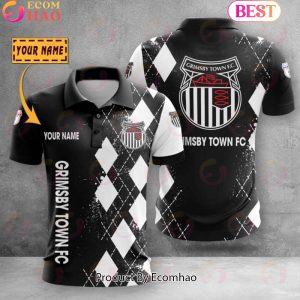 Custom Name Grimsby Town Polo Shirt