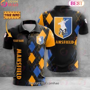 Custom Name Mansfield Town Polo Shirt