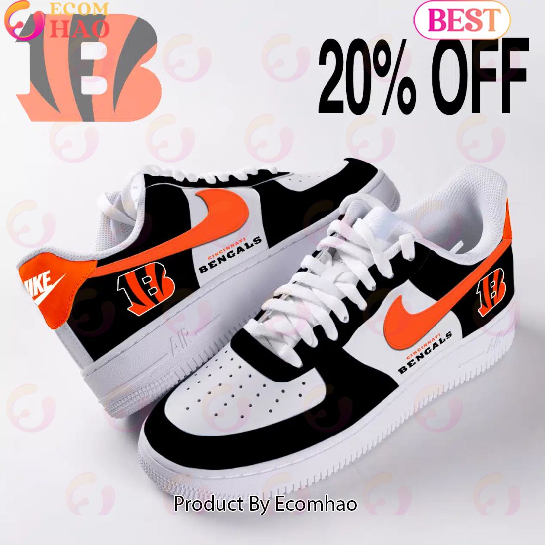 NEW] NFL Denver Broncos Air Force 1 Sneakers