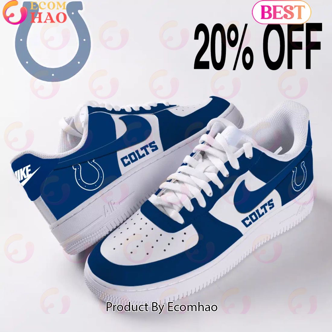 NEW] NFL Denver Broncos Air Force 1 Sneakers