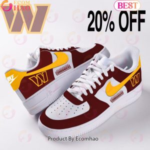 NEW] NFL Washington Commanders Air Force 1 Sneakers