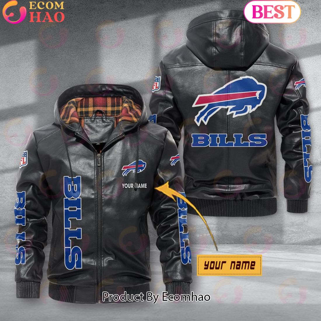 Carolina Panthers NFL Leather Jacket 2023