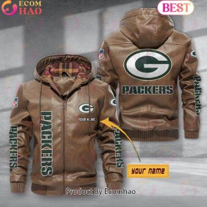 Green Bay Packers NFL Leather Jacket 2023