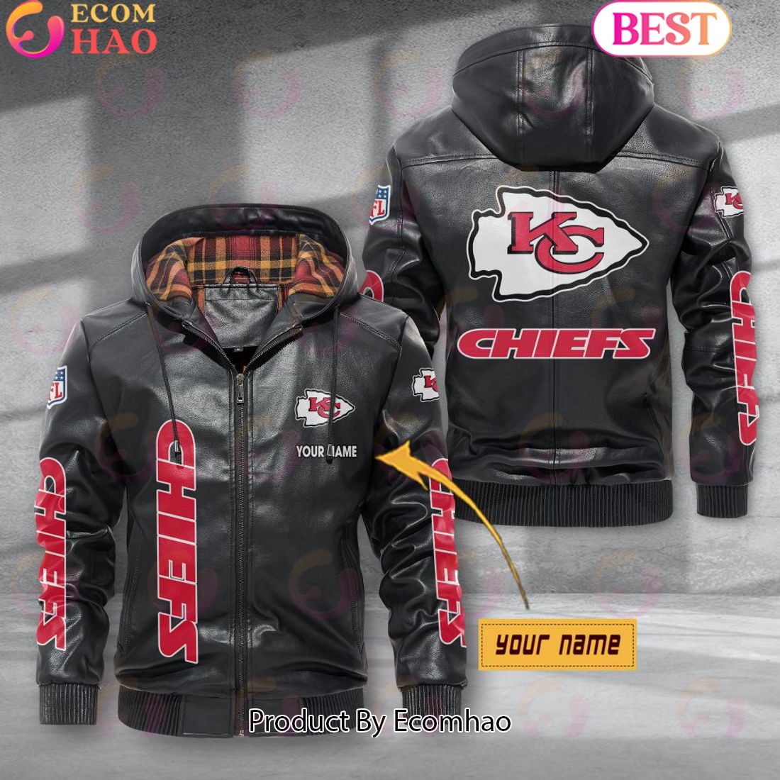 Kansas City Chiefs NFL Leather Jacket 2023