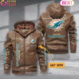 Miami Dolphins NFL Leather Jacket 2023