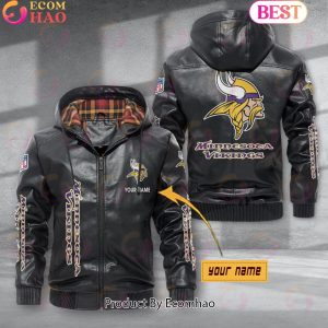 Minnesota Vikings NFL Leather Jacket 2023