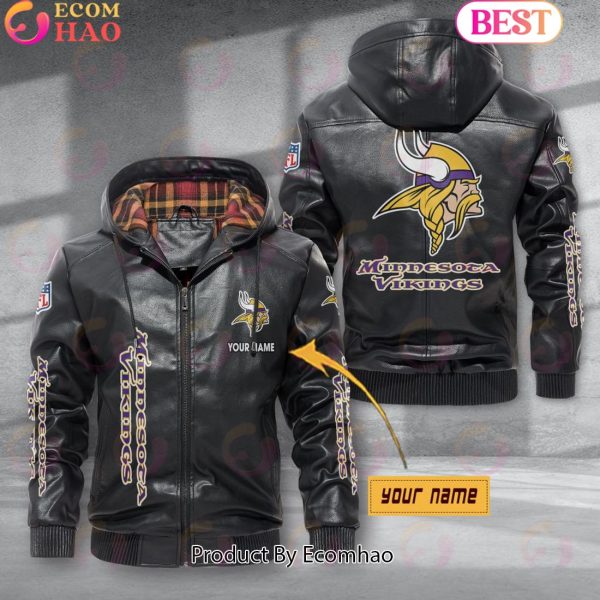 Minnesota Vikings NFL Leather Jacket 2023