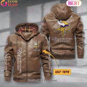 Minnesota Vikings NFL Leather Jacket 2023