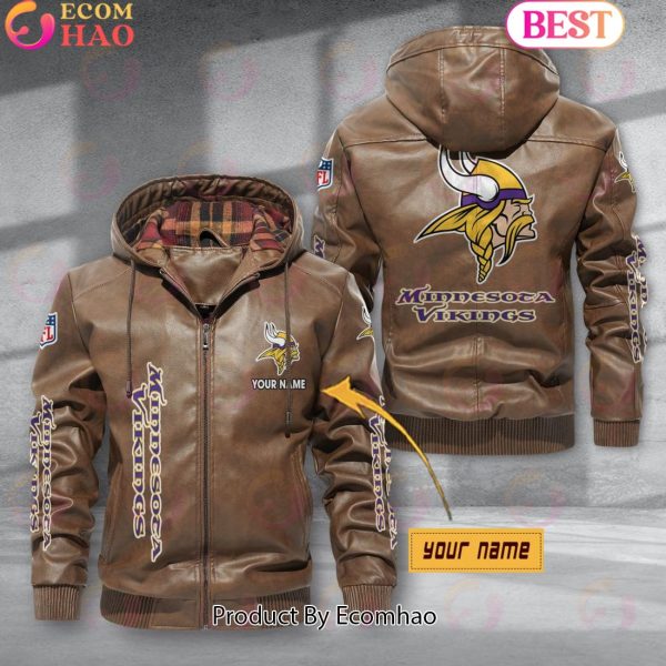 Minnesota Vikings NFL Leather Jacket 2023