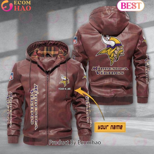 Minnesota Vikings NFL Leather Jacket 2023