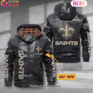 New Orleans Saints NFL Leather Jacket 2023 New Orleans Saints NFL Leather Jacket 2023