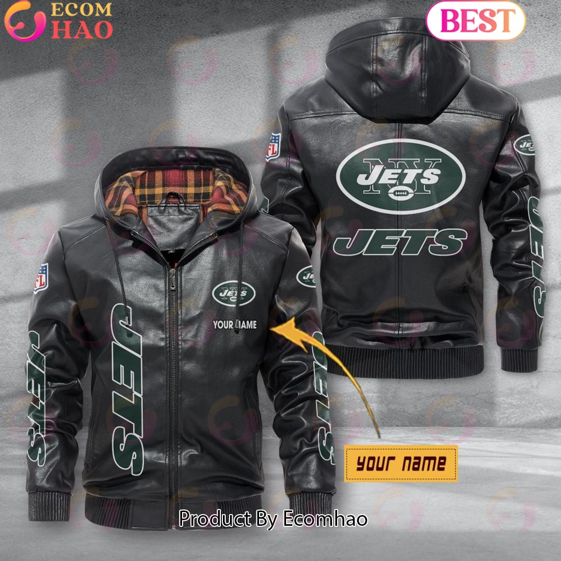 New England Patriots NFL Leather Jacket 2023