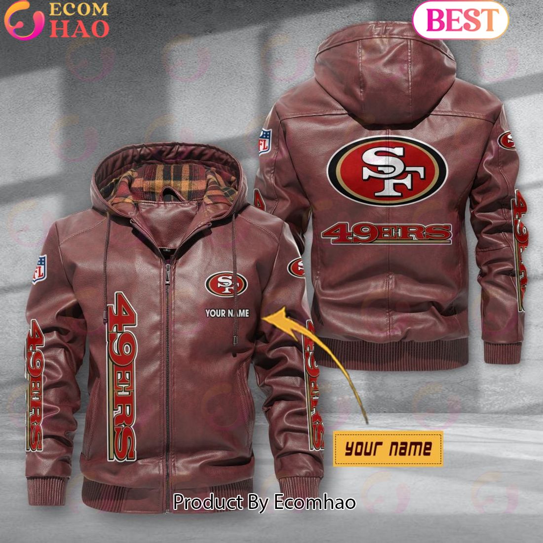 San Francisco 49ers NFL Leather Jacket 2023