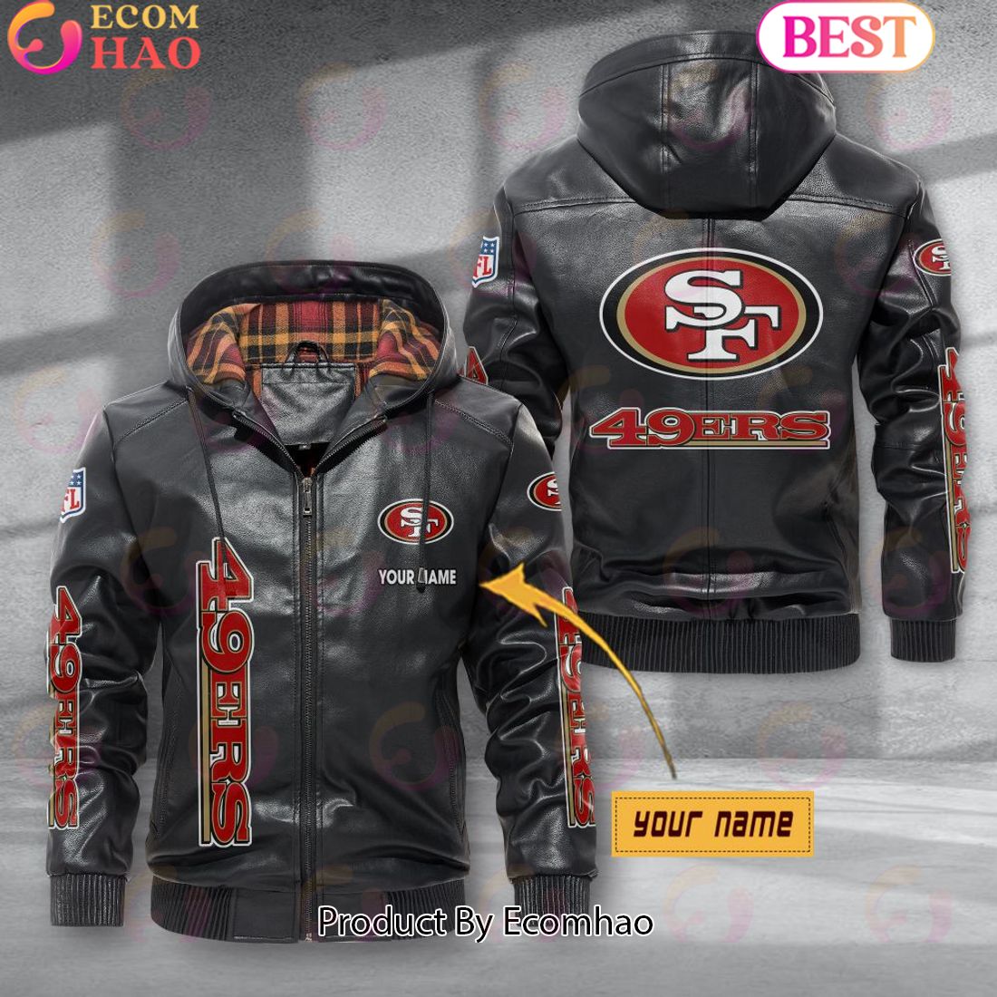 San Francisco 49ers NFL Leather Jacket 2023