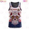 LIGA MX Chivas Guadalajara 23 24 Home Special Dia De Muertos Design Tank Top