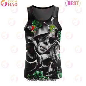 LIGA MX Club Leon Special Dia De Muertos Design Tank Top