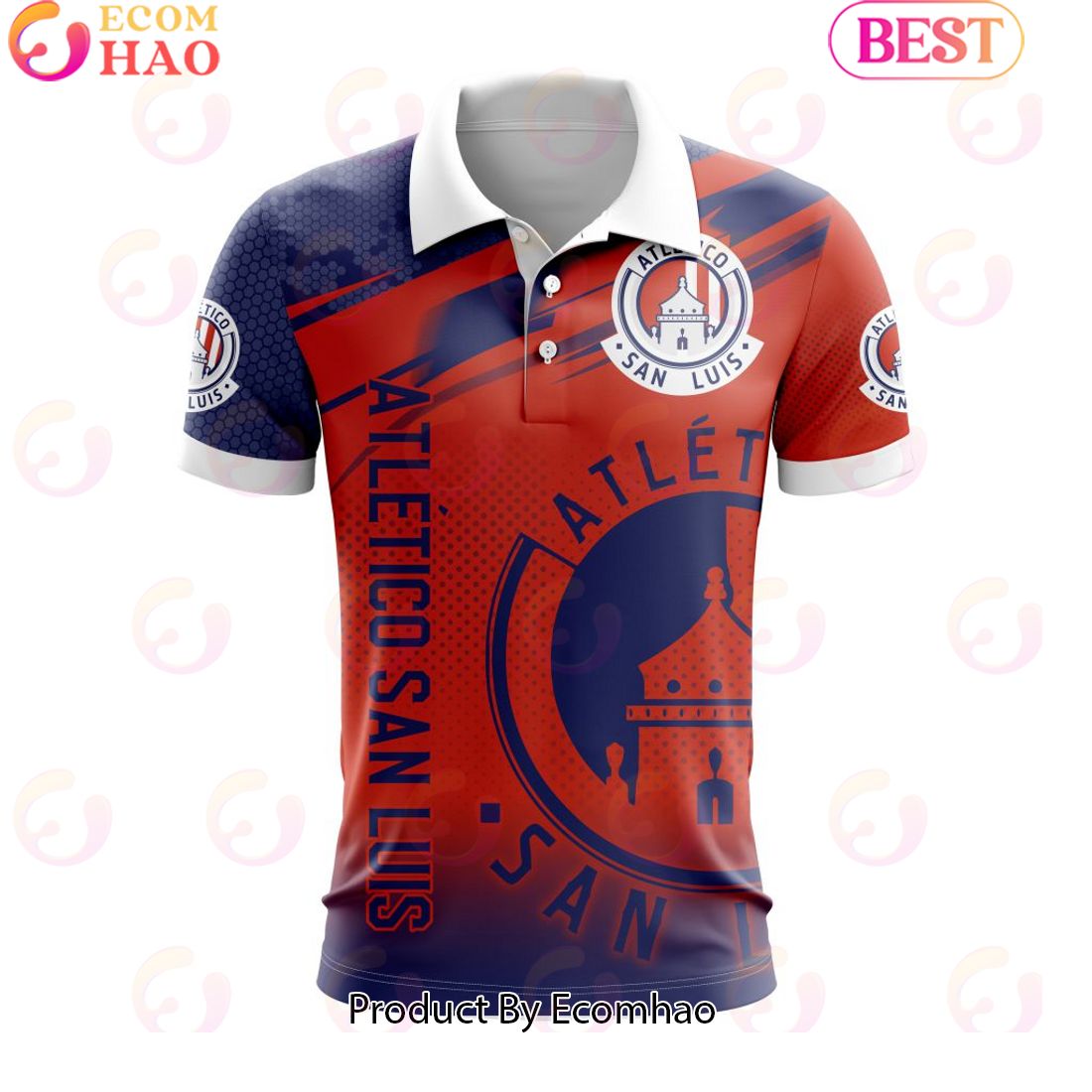 NEW] LIGA MX Chivas Guadalajara Special Design Polo Shirt