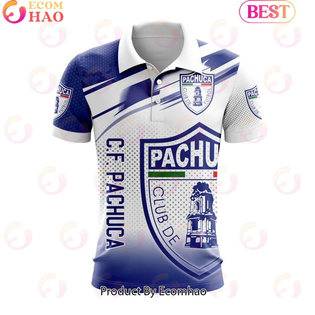 NEW] LIGA MX Atlas F.C Special Design Polo Shirt