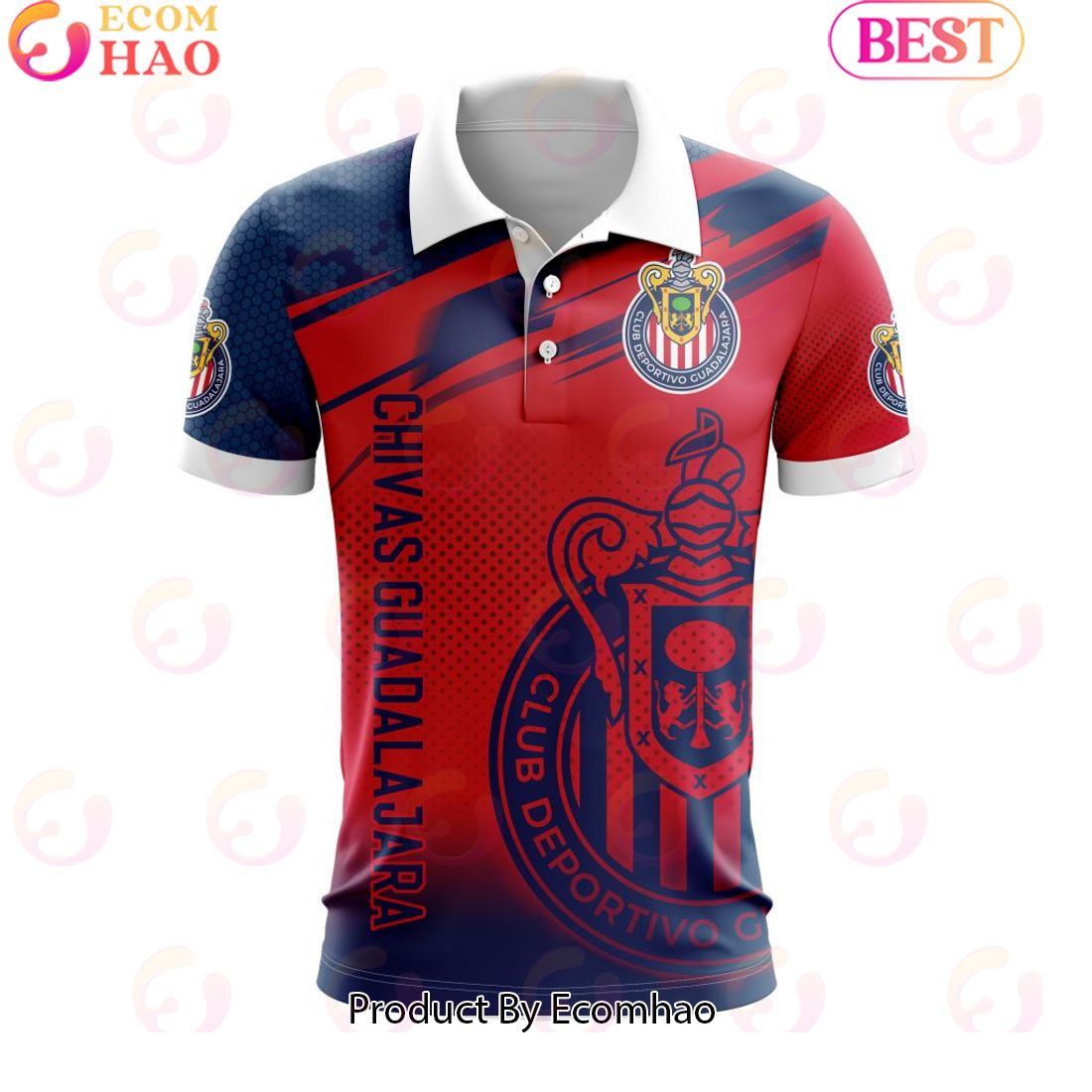 NEW] LIGA MX Atletico San Luis Special Design Polo Shirt