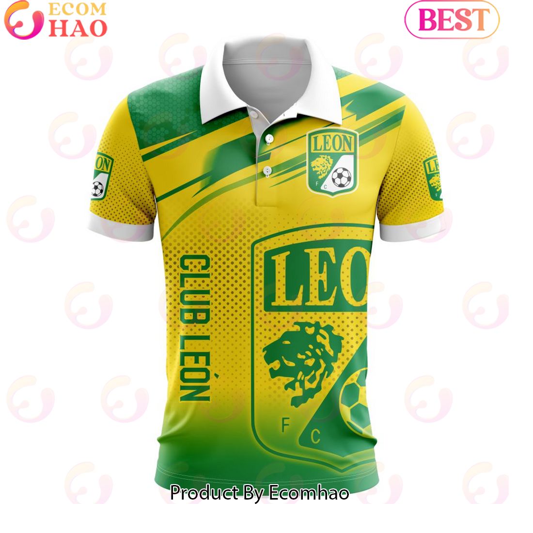 NEW] LIGA MX Club Leon Special Design Polo Shirt