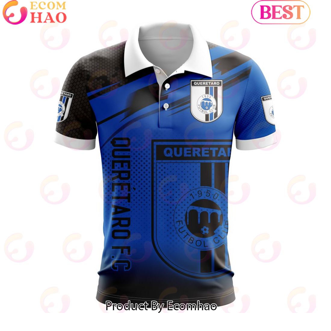 NEW] LIGA MX Queretaro F.C Special Design Polo Shirt