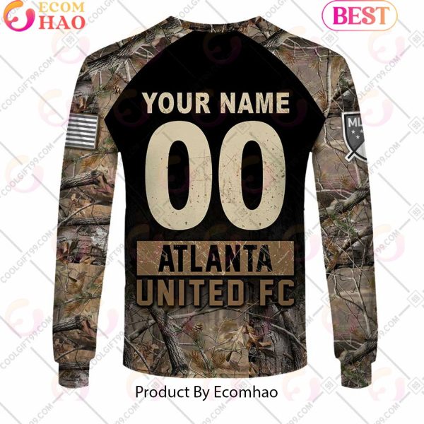 Personalized MLS Atlanta United Camouflage 3D Hoodie