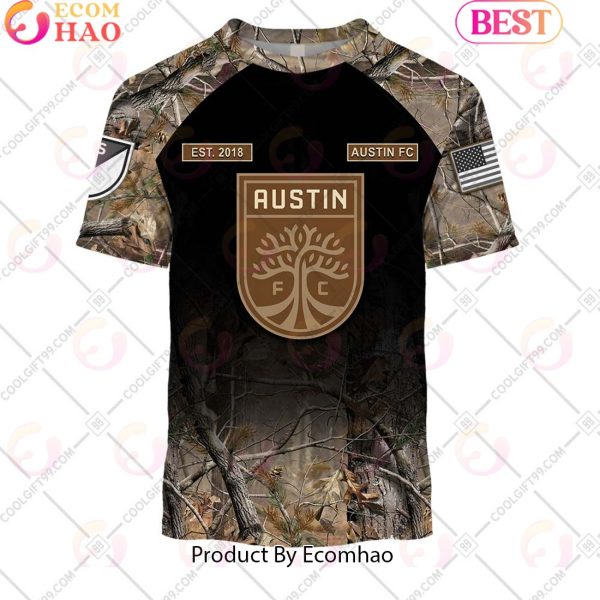 Personalized MLS Austin FC Camouflage 3D Hoodie