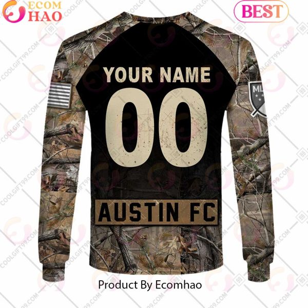 Personalized MLS Austin FC Camouflage 3D Hoodie