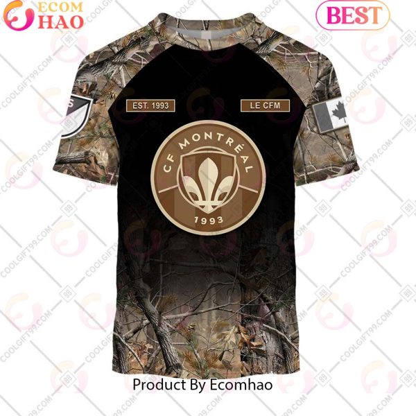 Personalized MLS CF Montreal Camouflage 3D Hoodie